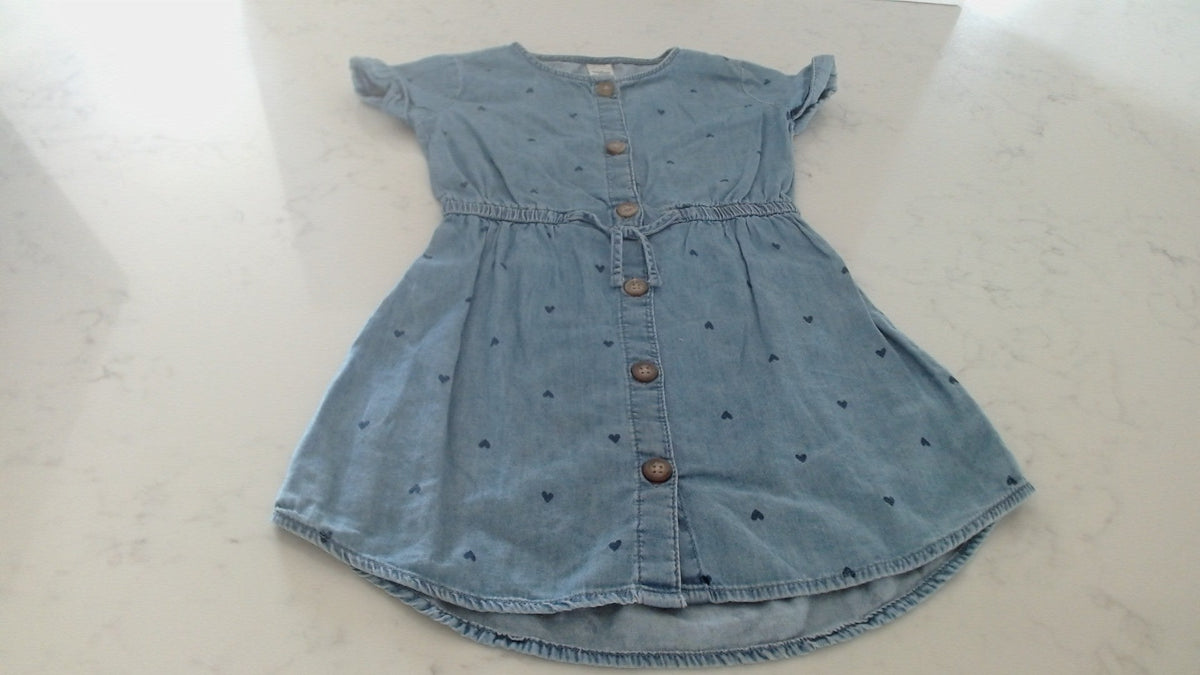 Robe OshKosh — 4 ans — vêtement enfant seconde main | Boutique Ecomini