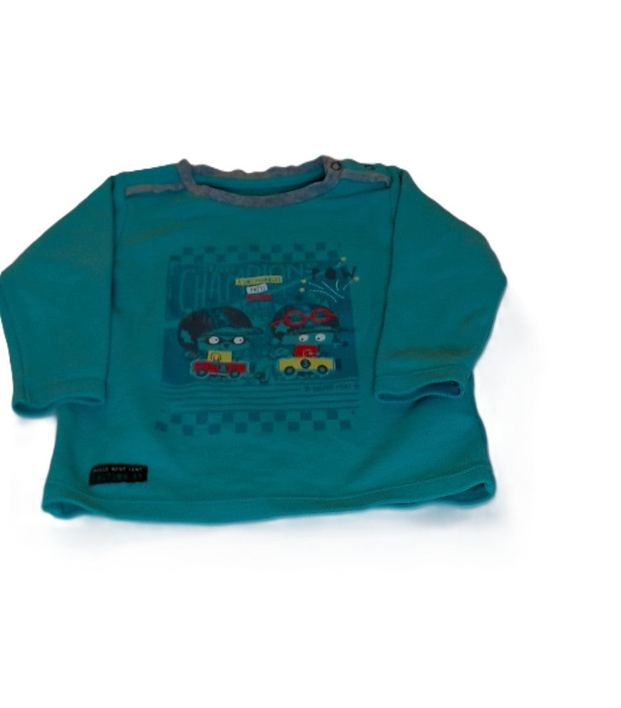 Chandail Souris Mini — 6 mois — vêtement enfant seconde main | Boutique Ecomini
